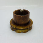 Vintage Asian Hand Carved Stone Candle Holder Votive 2 75    Art Decor X
