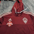 Adidas Colorado Rapids Street Team Soccer Hoodie Xl Sweatshirt Jersey