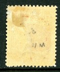 Malta 1899 British Kgv 4  p Black Brown Cca Scott  15 Mint U488                 