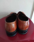 Freeman Free-flex Vintage Strap Apron Oxford Loafer Shoes Men s 7 5 D Brown 80s