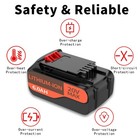 2pack 20v Replacement For Black Decker Max Lithium Lbxr20 Lb20 Lbx20 Battery