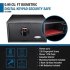 Barska Hq100 1 0 Cu Ft Biometric Digital Keypad Safe Ax12888