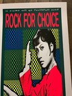 Taz - 1995 - Rock For Choice The Offspring iggy Pop Concert Poster S n Rancid