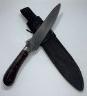 Hand Forged Camping hunting kitchen Fixed Blade Knife Custom Antique Vintage