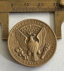Medallic Art Co  President John Tyler High Relief Coin Medal