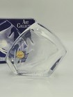 Cristal D arques Angel Fish Paperweight Lead Crystal France Vintage