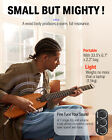     Donner Hush I Acoustic Electric Guitar Travel Silent Pratice With Headphones