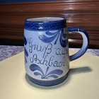 Vtg W Germany Goebel Handarbeit Beer Mug stein Salt-glazed  Pottery Mug