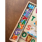 Melissa   Doug Abc Picture Boards Educational Wooden Toy Preschool Toddler