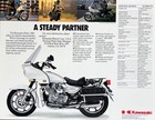 Kawasaki Kz1000p Police Double-sided Brochure-literature Kz1000-p11