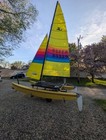 Hobie 16 Catamaran With Trailer  Race-ready  Harken Components  6 1 Block