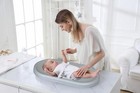 Waterproof Wipeable Foam Baby Changing Pad  30 x15 6   Gray