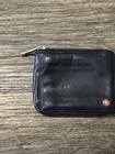 Alpine Swiss Mens Commuter Rfid Bifold Wallet Id Window Divided Bill Section