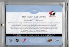 2011-12 Ud The Cup Hockey Signature Patches Eric Staal 67 75