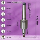 Machel Mt3 Teng-style Rotary Broaching Tool Holder Set With 7 Hss Square Punches
