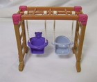 Fisher Price Loving Family Dollhouse Double Swing W  Monkey Bars Playground