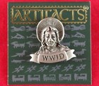 Nos Vtg C1980 s Jj Artifacts Pewter Wwjd What Would Jesus Do  Brooch  Lapel Pin