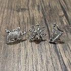 3 Pieces Lapel Pin Set Fancy Men Suit Brooches