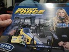 Nhra Top Fuel Driver Brittany Force Autographed Promo Card