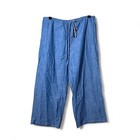 Nwt     and For Good  Shore Pant In Chambray Light Wash  Size L