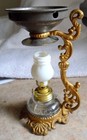 Antique Vapo-cresolene Vaporizer Kerosene Oil Lamp W box