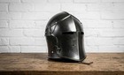 Handmade Steel Barbuta Helmet Medieval Knight Armor Larp Cosplay Armor
