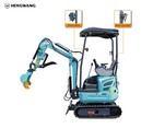 13 5hp Mini Excavator  Side-swing  Pilot Control System  1 Ton  B s Epa Engine 