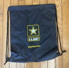 New U s  Army Black Bag Army Draw String Bag Back Pack