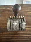 Vintage American Numbering    Letter Machine Speed Set Model 43  Stamp
