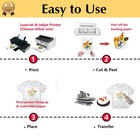 Transourdream Tru-heat Transfer Paper For Inkjet   Laserjet Printer  20 Sheets