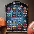 Nfl Magnetic Standings Board Magnets Chart   Officially Licensed   All 32 Teams