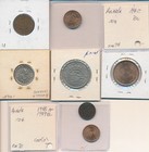 Angola - Collection Of 7 Different Circ To Bu -  0556