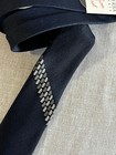 Vintage 60s Necktie Skinny 2  Superba Cravats  Crest  Nos Deadstock