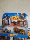 Box Of 7 - Hot Wheels Star Wars Chewbacca Han Solo C-3po   R2-d2 Cars 2 Pack New