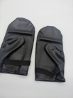 Vintage Everlast 4310 Genuine Leather Speed Bag Boxing Gloves Black