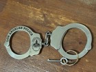 Engraved Handcuffs Lapd Los Angeles Police Peerless Vintage Cop Pd La