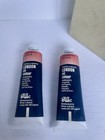 Winsor   Newton London Oil Colour Cadmium Red Light 37ml Tubes Lot Of 2 W  Box