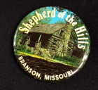 Branson Missouri Souvenir Lot Shepherd Of The Hill Pinback Button   Keychain Nwt