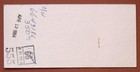 1954 Bank Of America Travelers Cheque Image Stockholm Stamped On Back B2s1