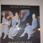 Vintage Carnival Prize Mirror Black Sabbath Heaven N Hell  12x12 Rare No Sleeve