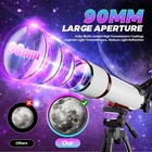 Telescope For Adults Astronomy 90mm Aperture 700mm Refractor Telescopes For K   
