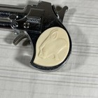 Rare 1950 s Hubley Panther Double Barrel Derringer Toy Cap Gun Works Htf M1