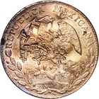 Mexico 8 Reales C 1870 C e  Culiacan  Chinese Chopmarks  Km  377 3