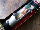 Star Wars 1999 Jar Jar Binks Wrist Watch Lightsaber Display Case Lucasfilm Ltd 