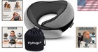 Compact Memory Foam Neck Pillow For Kids   Adults - Ideal For Travel   Home Use