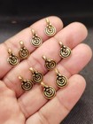 Brass Charms Antique Gold Plated Jewelry Making Pendants Craft 10 Gram  10pcs