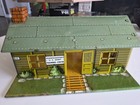 Vintage 1950s Marx Army Training Center Playset Tin Toy Hq T3-21 Building