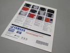 2002 Yamaha Roadstar Warrior Accessories   Apparel Original Sales Brochure