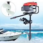 4 Stroke 6 Hp Heavy Duty Outboard Motor Fishing Boat Engine Air Cooling Motor Us