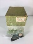 Vintage Chinese Carved Jade Rhino Statue 5    In Original Box